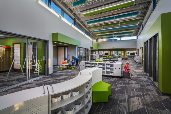 Token Springs Elementary
Classrooms + collaboration areas