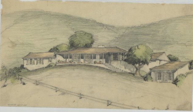 John Byers, McCrea house, 1933