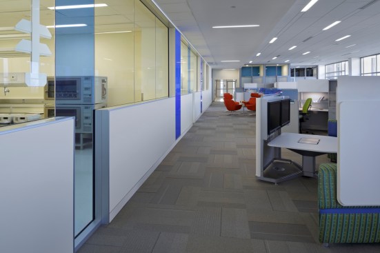 The+open+and+collaborative+office+environment.