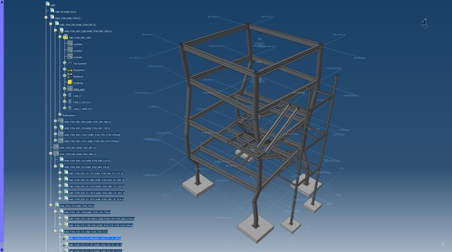 Digital Project Steel Components, Step 1