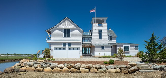 Harbor Point House south elevation