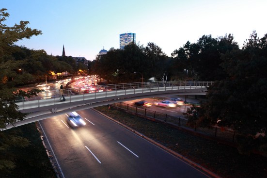 Night view from the Longfellow Bridge
