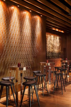 Custom metal wall inlay, Axolotl Metal Finishes, Sydney