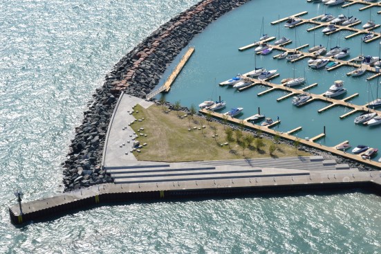 Seawall park.
