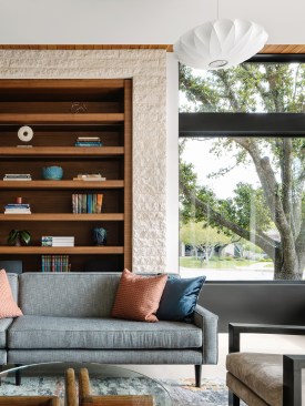 Cove House living room.