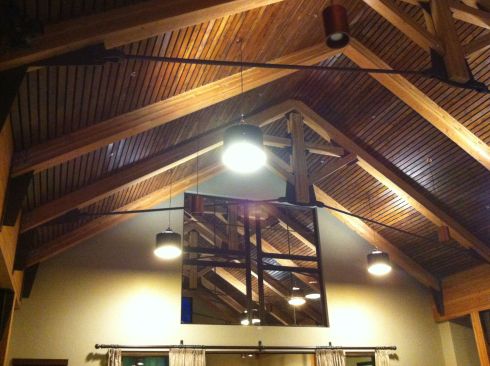 Sanctuary Ceiling Rear