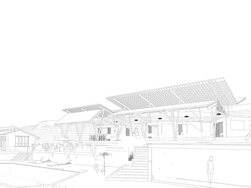 Preliminary Views of the House on the Lake