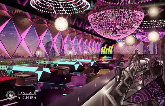 Lounge sitting area interior design