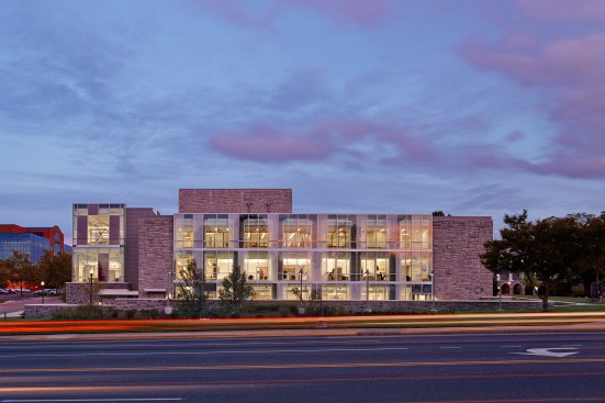 West facade building