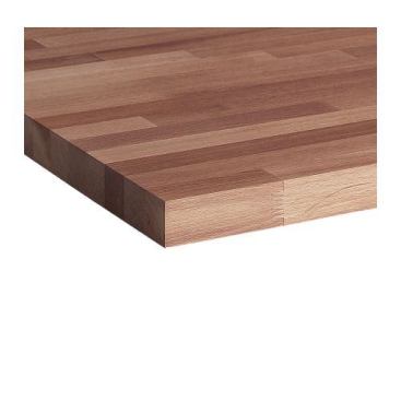 Most buyers want granite (or some other solid surface), even when they can’t afford it. Solid wood is a happy medium. Butcher block reminds buyers of grandma’s house and adds a warm look to a kitchen. This Numerar solid beech countertop measuring 73¼ inches long by 25 5/8 inches deep costs $129 at 
www.ikea.com.
