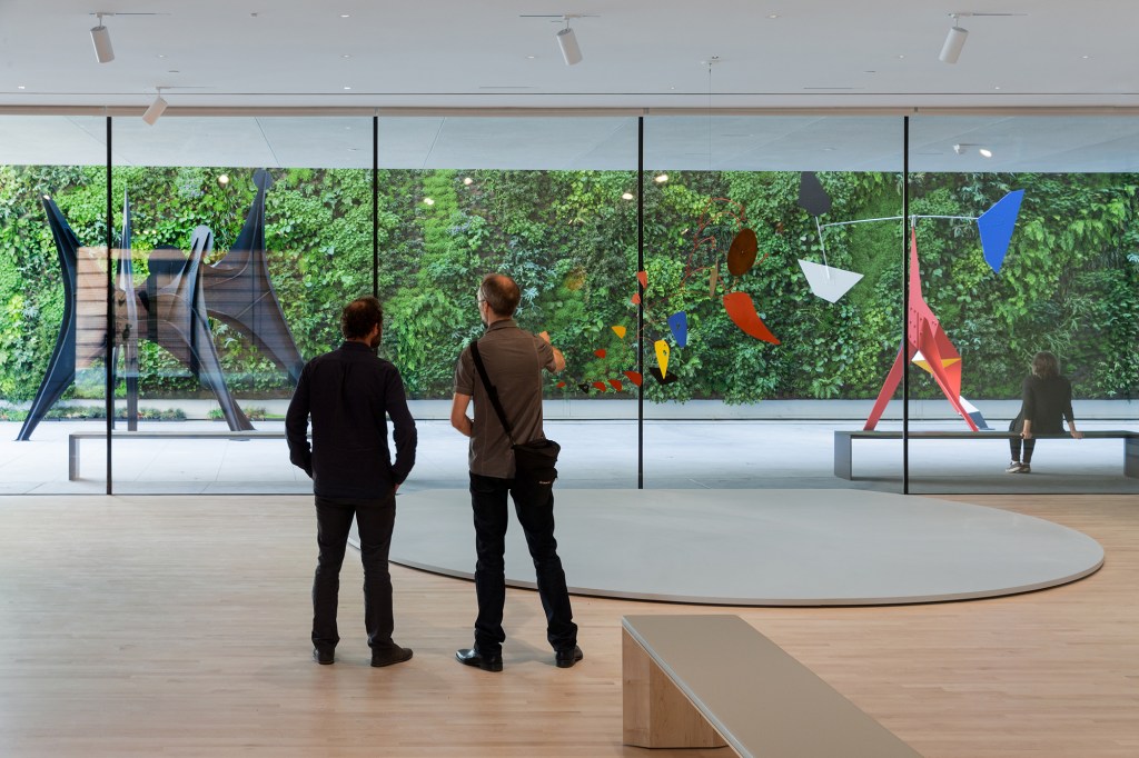 Alexander Calder Motion Lab at The Fisher Collection exhibition in SFMOMA.