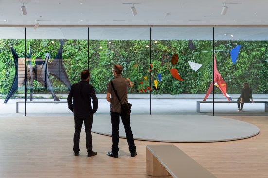 Alexander Calder Motion Lab at The Fisher Collection exhibition in SFMOMA. 