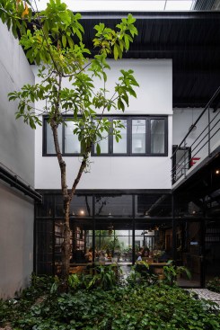 Reception and garden