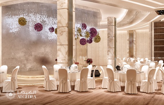 Ballroom interior decoration