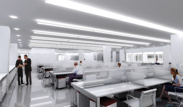 Open-Plan Office Space