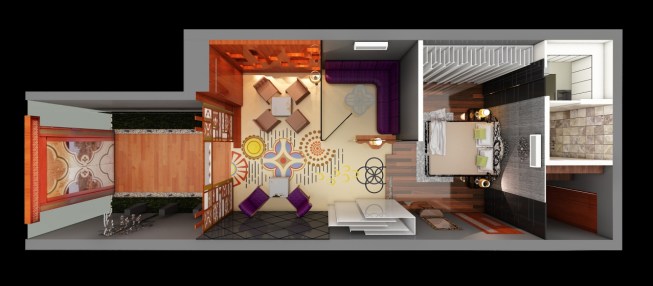 3D VIEW OF MANASARA
