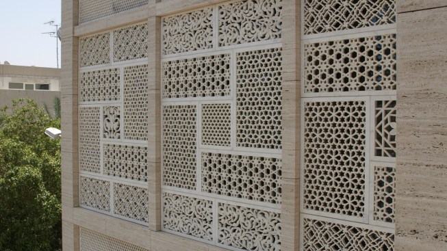 marble mashrabiya jali screen