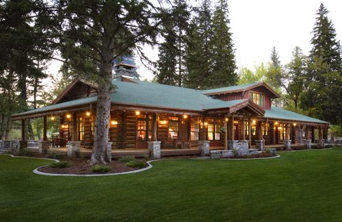 The Evans Cabin (now a single family home) counts among the site's restored structures. Meticulous photo documentation during the pre-construction phase ensured that every stone, log, beam, and window was replaced with historic accuracy. Original salvaged materials were reused wherever possible. Allen Kennedy Photography