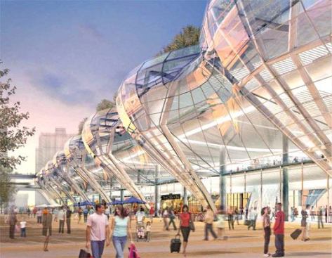 San Francisco’s proposed Transbay Terminal.