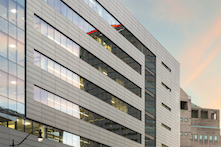 Design of the new, 180,000-square-foot, eight-story Coleman Center was done through a partnership with DesignGroup and Schooley Caldwell Associates, both located in Columbus, Ohio.