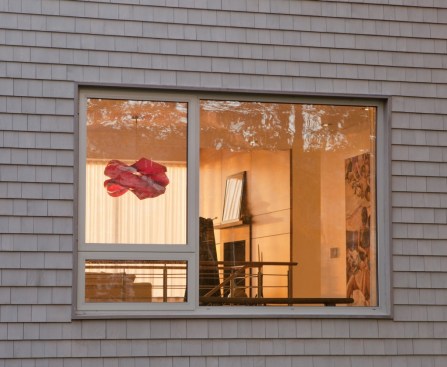 Details are contemporary riffs on traditional New England architecture