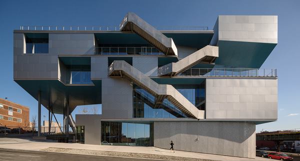Columbia University, Campbell Sports Center, New York, by 2012 AIA Gold Medal winner Steven Holl, FAIA, with Steven Holl Architects.