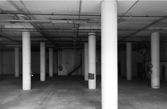 Existing space before construction