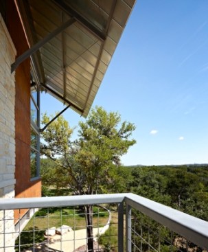 Balcony View of Hill Country