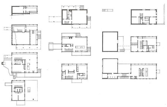 The Clure Projects floor plans.
