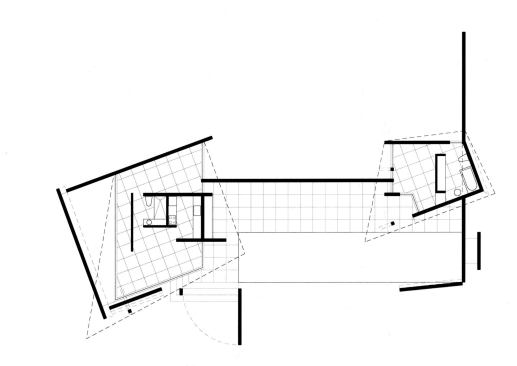 Annual Design Review 2010 – Live: Citation  Architect: Stamberg Aferiat Architecture, New York; Construction Manager: deVries and Wallace   Stamberg Aferiat Architecture conceived of a fanciful retreat into a 1,100-square-foot quasi-Cubist crayon box for the most demanding of clients: themselves. This pool house on Shelter Island, N.Y., was intended to reference Mies van der Rohe’s Barcelona Pavilion, in a tongue-and-cheek sort of way.