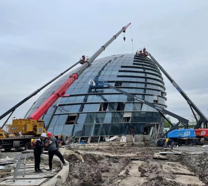 Placing Art Centre under construction