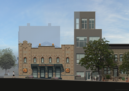 Irving Street Elevation