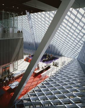 Seattle Central Library, Seattle, by OMA.