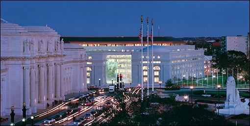 Thurgood Marshall Federal Judiciary Building adjacent to Union Station