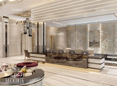 Hotel reception design