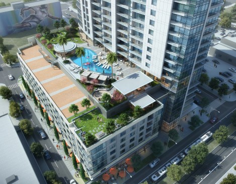 2850 Fannin St. Pool Deck