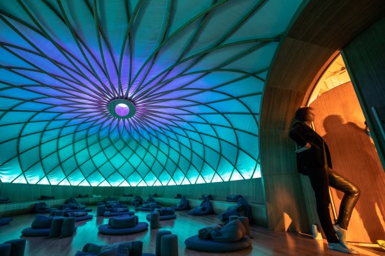 Inside the mediation dome