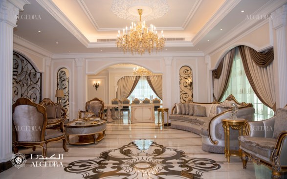 Luxury majlis interior design