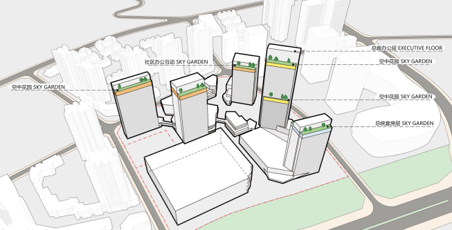 Communal areas located on site       