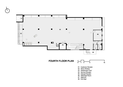 Fourth floor plan