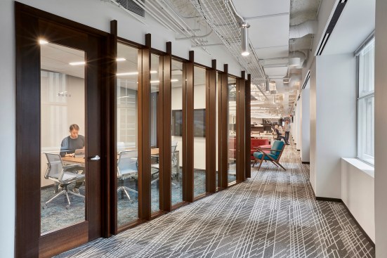 Hallway and Conference Room