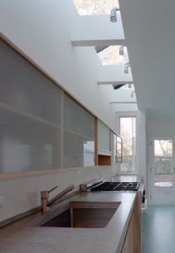 Kitchen view of Countertop