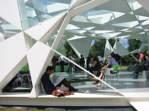 2002 Serpentine Gallery Pavilion, London.