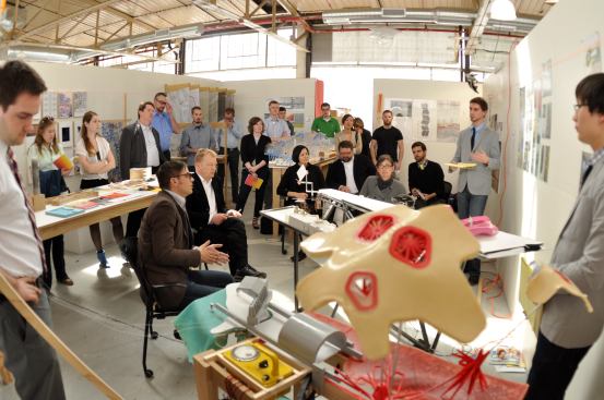 Reviews for Thesis Studio: Action, Apparatus, Architecture; Instructor - Robert Adams.