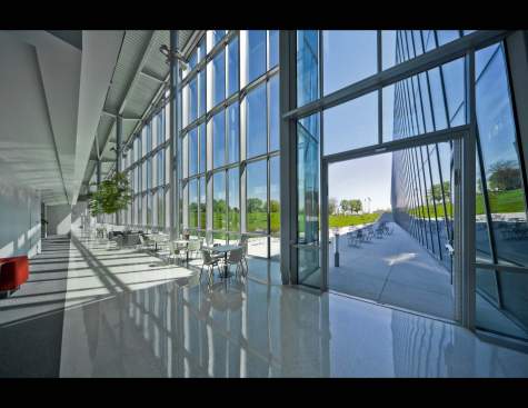 One Haworth Center, entry