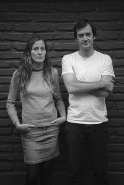 Architects Constanza Hagemann and Nicol?s Vald?s.