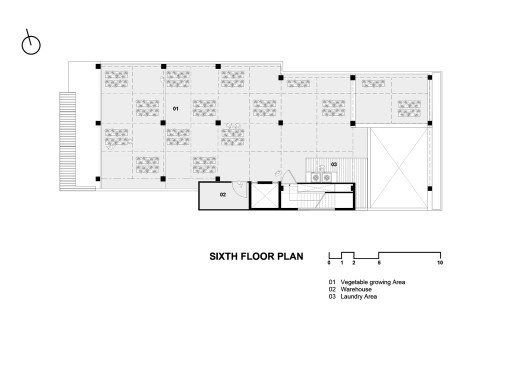 Sixth floor plan