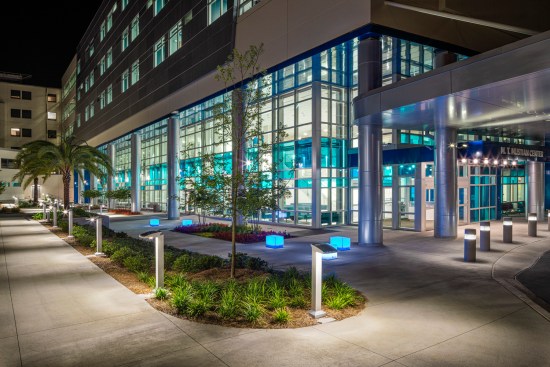 Gresham Smith-planned and designed M.T. Mustian Center at Tallahassee Memorial HealthCare