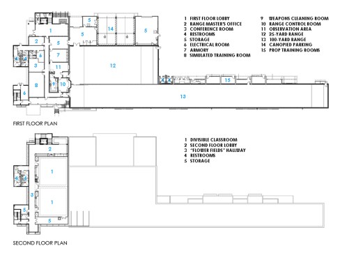 Shooting Range Floor Plans