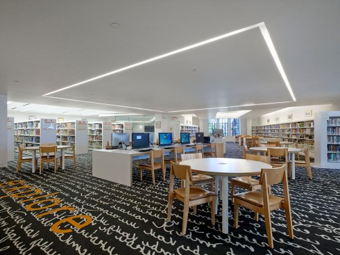 Older children's technology and study area